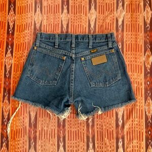 Wrangler denim cut-off shorts